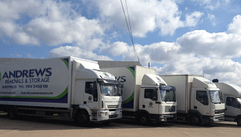 Andrews Removals fleet