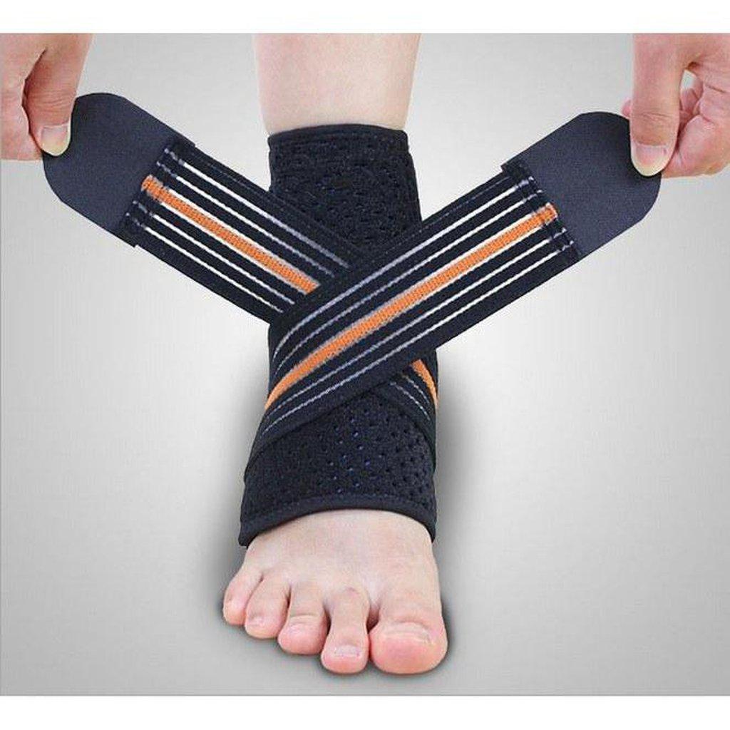 Ankle Support with Reinforcing Strap -  Stabilises & Supports