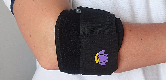 Essential Wellness elbow support with pressure pad