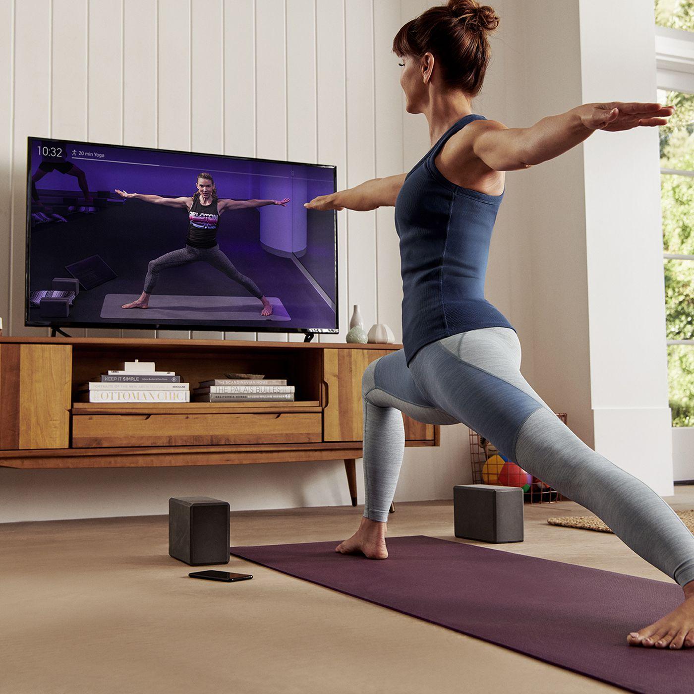 Working out at home